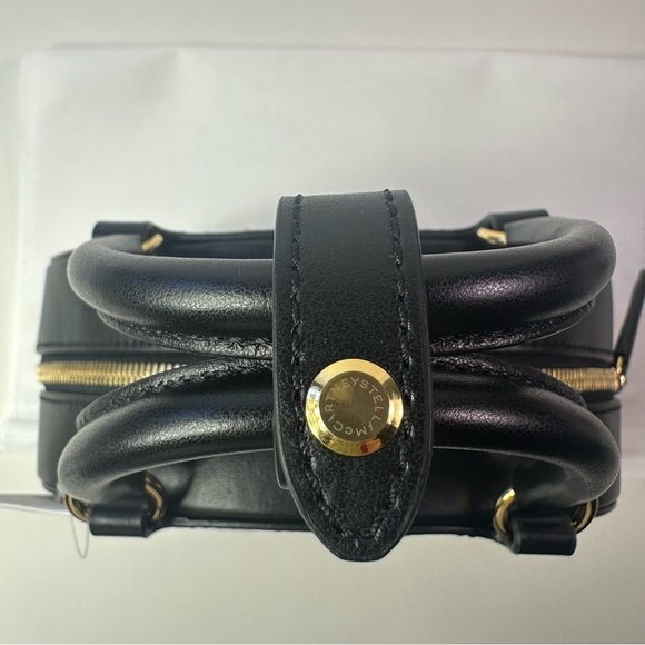 NEW STELLA MCCARTNEY TOP HANDLE ADLER CROSSBODY BLACK NWT! - Picture 11 of 12